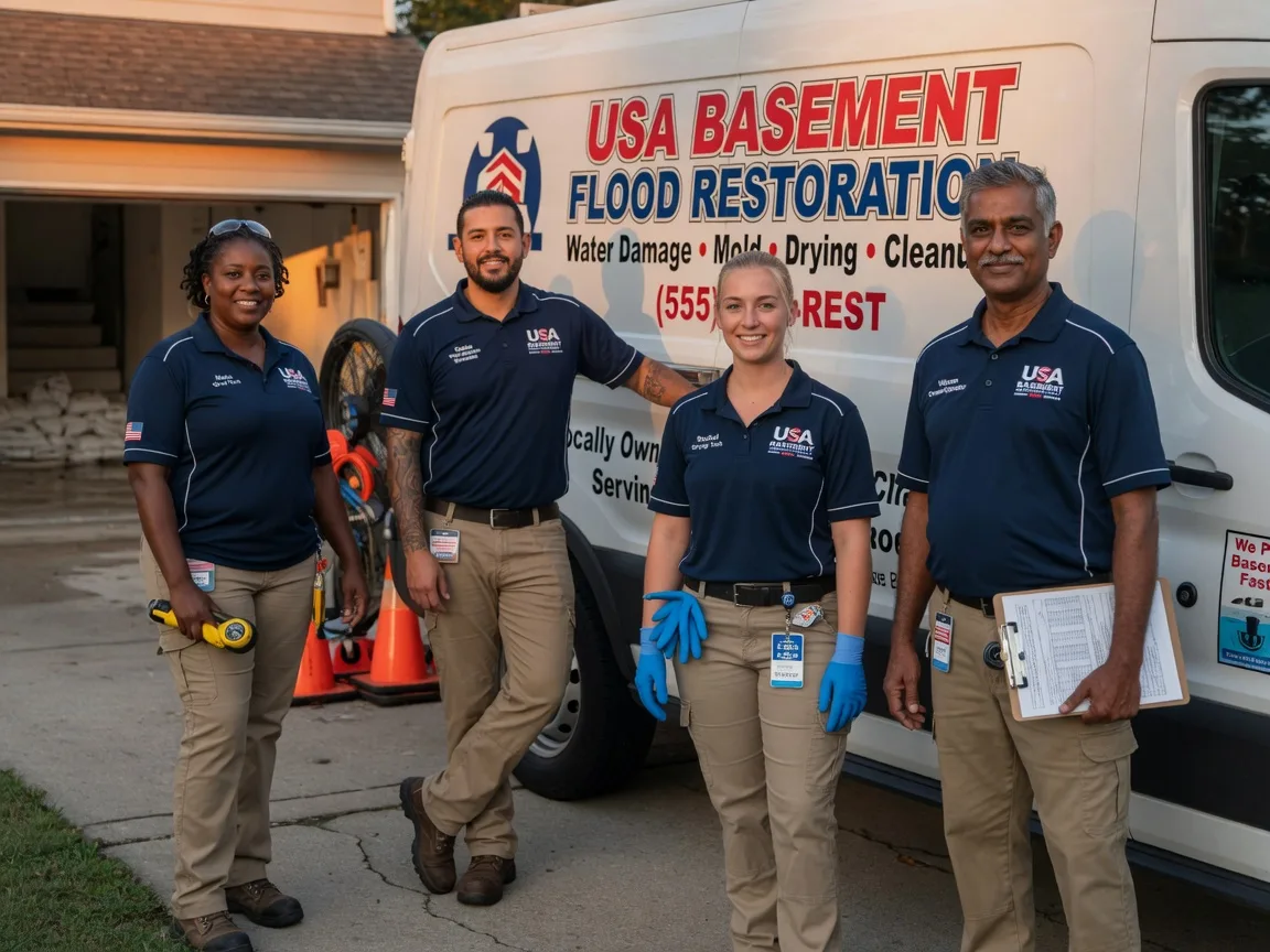 Basement Flood Cleanup company in Gilbert, LA