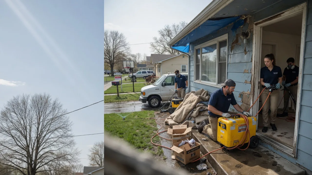 Basement Flood Cleanup in Gilbert, LA near me